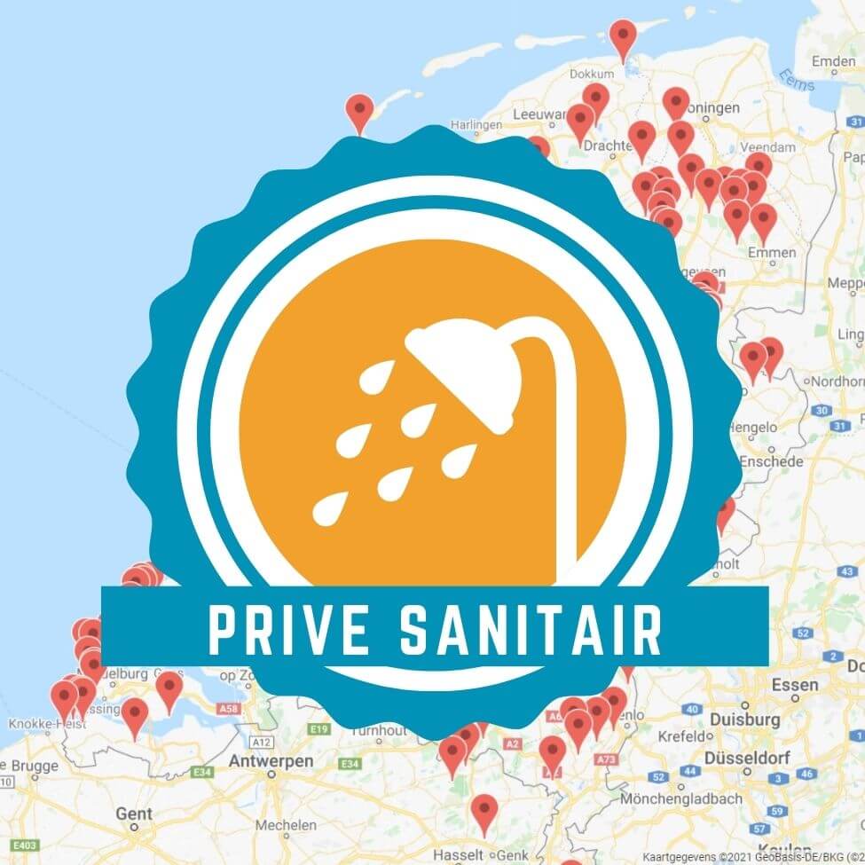 Campings met privé sanitair in Nederland