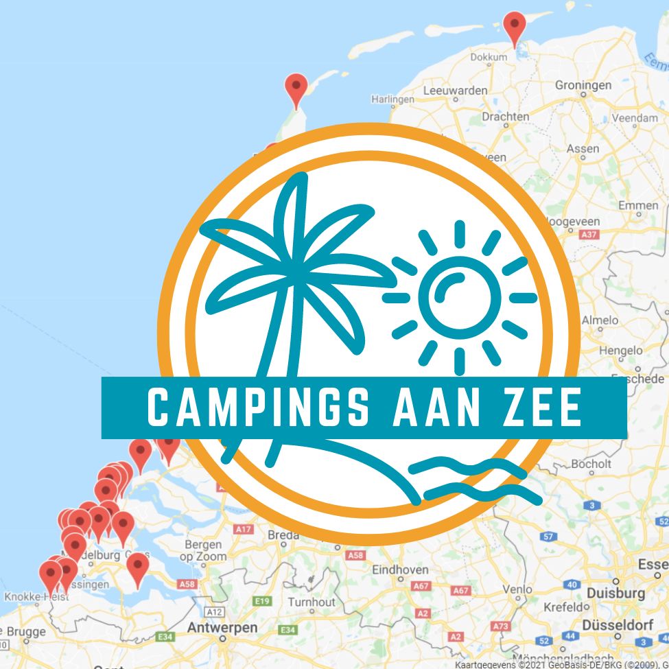 Camping vakantie aan zee in Nederland